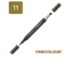 Маркер спиртовой Finecolour Brush-mini глубокая охра YG11