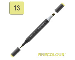 Маркер спиртовой Finecolour Brush-mini желтый сельдерей YG13