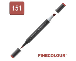 Маркер спиртовой Finecolour Brush-mini красновато-коричневый RV151