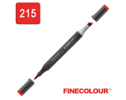Маркер спиртовой Finecolour Brush-mini алый R215