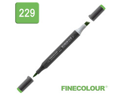 Маркер спиртовой Finecolour Brush-mini оттенок зеленого YG229