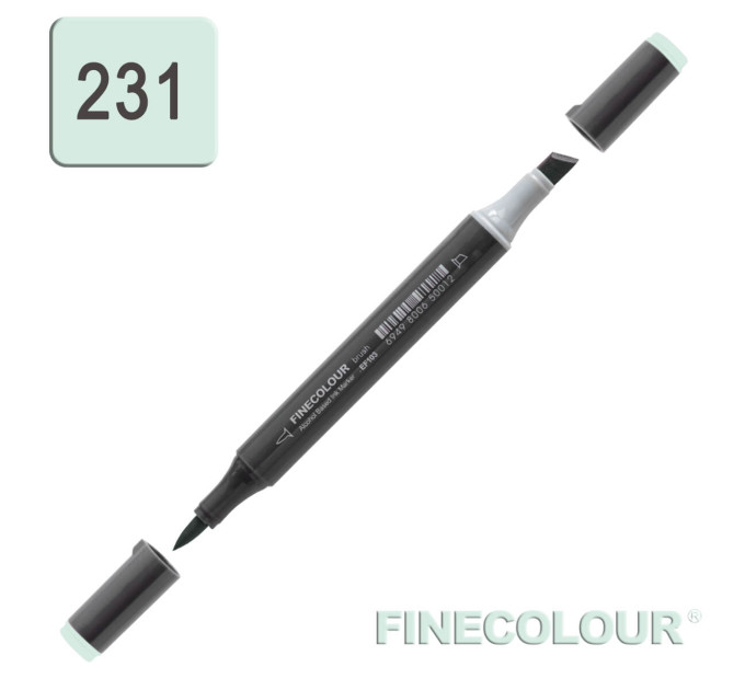 Маркер спиртовой Finecolour Brush-mini нефрит G231