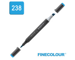 Маркер спиртовой Finecolour Brush-mini голубой павлин B238