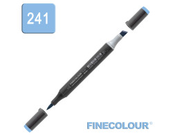 Маркер спиртовой Finecolour Brush-mini голубое небо B241