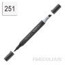 Маркер спиртовий Finecolour Brush-mini сірий тонер №1 TG251