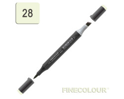 Маркер спиртовой Finecolour Brush-mini прессованный лист YG28