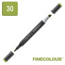 Маркер спиртовий Finecolour Brush-mini оливоквий YG30