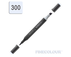 Маркер спиртовой Finecolour Brush-mini синий порошок B300