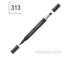 Маркер спиртовой Finecolour Brush-mini нейтральный серый №0 NG313