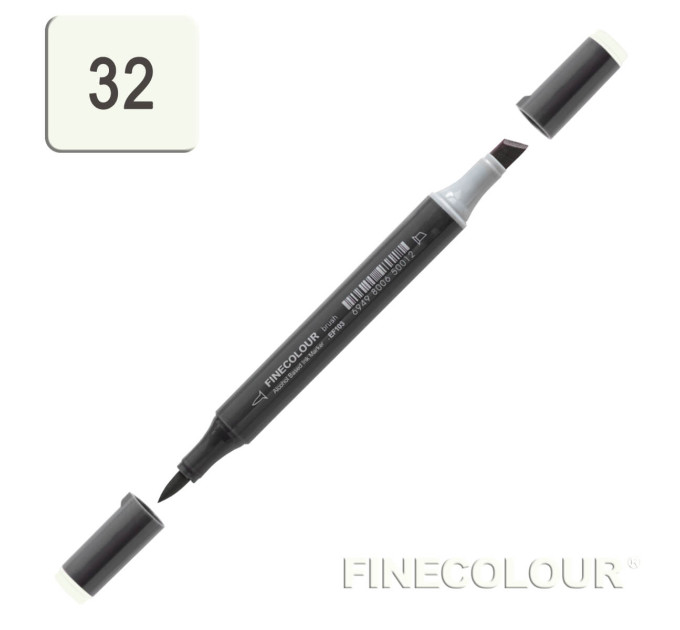 Маркер спиртовой Finecolour Brush-mini резеда YG32