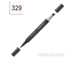 Маркер спиртовой Finecolour Brush-mini бледный вереск V329