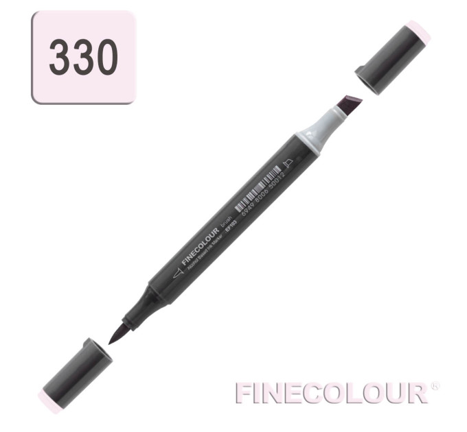 Маркер спиртовой Finecolour Brush-mini вересковый V330