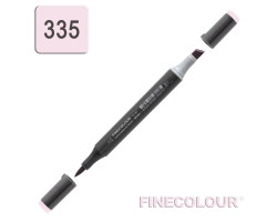Маркер спиртовой Finecolour Brush-mini фиолетовый дым V335