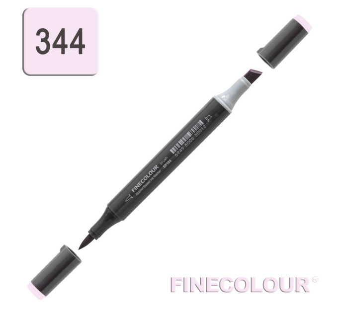 Маркер спиртовой Finecolour Brush-mini розовый RV344