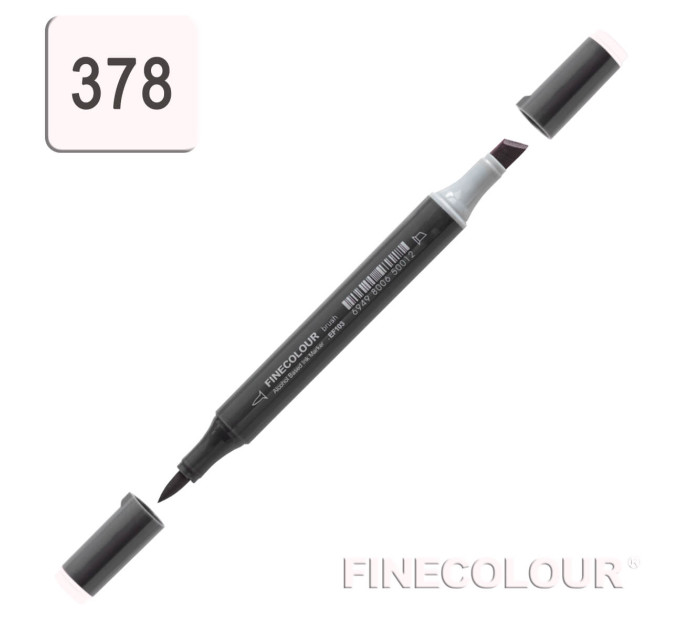 Маркер спиртовой Finecolour Brush-mini вишневый R378