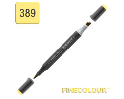 Маркер спиртовой Finecolour Brush-mini желтый кадмий Y389