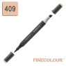 Маркер спиртовий Finecolour Brush-mini лісовий горіх E409