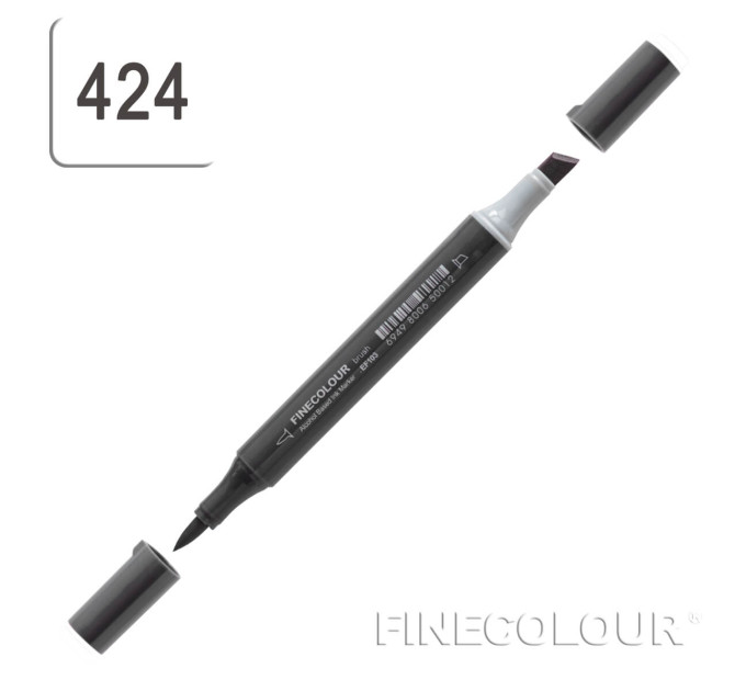 Маркер спиртовий Finecolour Brush-mini цегляний білий E424