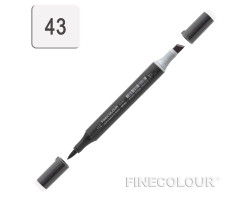Маркер спиртовой Finecolour Brush-mini пурпурно-серый №3 PG43