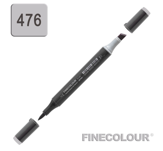 Маркер спиртовий Finecolour Brush-mini відтінковий сірий №5 SG476