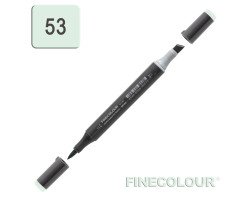 Маркер спиртовой Finecolour Brush-mini темный зеленый G53