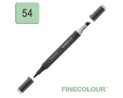 Маркер спиртовой Finecolour Brush-mini зеленый луг G54