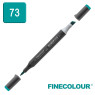 Маркер спиртовий Finecolour Brush-mini морський зелений BG73