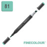 Маркер спиртовий Finecolour Brush-mini малахіт G81