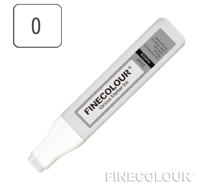 Заправка для маркеров Finecolour Refill Ink размывка 0