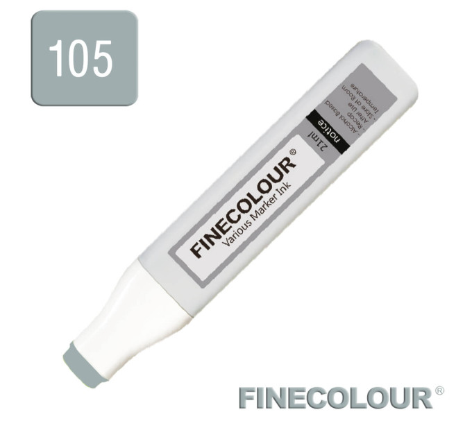 Заправка для маркера Finecolour Refill Ink 105 зелений пиловий BG105