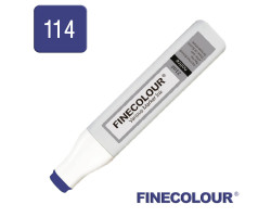 Заправка для маркеров Finecolour Refill Ink 114 темно-синий B114