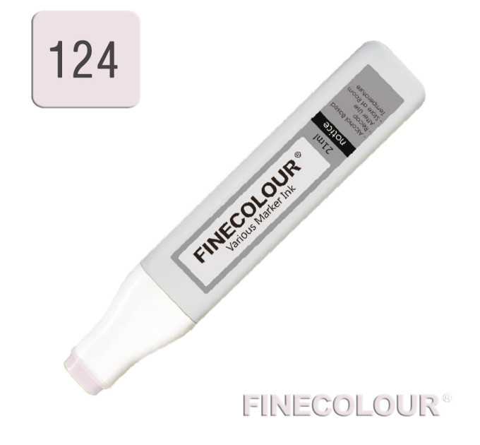 Заправка для маркера Finecolour Refill Ink 124 ясен E124