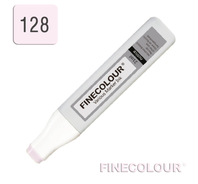 Заправка для маркеров Finecolour Refill Ink 128 розовая дымка RV128