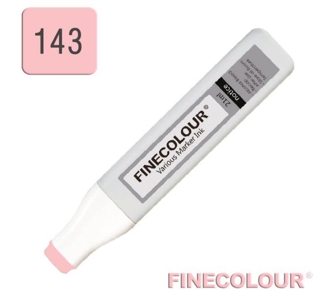 Заправка для маркера Finecolour Refill Ink 143 шпинель рожева R143