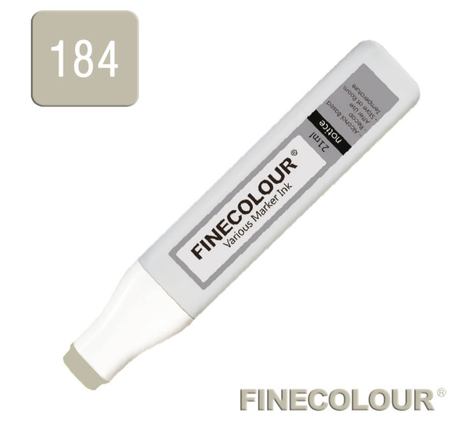 Заправка для маркеров Finecolour Refill Ink 184 BCDS серый №5 BSDSG184