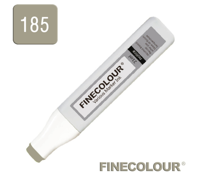 Заправка для маркеров Finecolour Refill Ink 185 BCDS серый №6 BSDSG185
