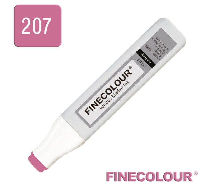 Заправка для маркеров Finecolour Refill Ink 207 гранат RV207