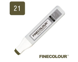 Заправка для маркеров Finecolour Refill Ink 021 темный оливковый 21