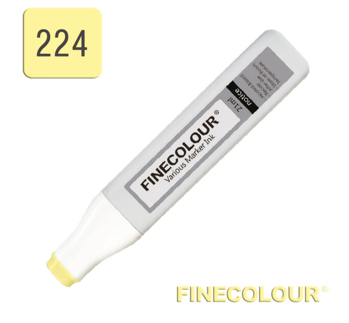 Заправка для маркеров Finecolour Refill Ink 224 лимон Y224