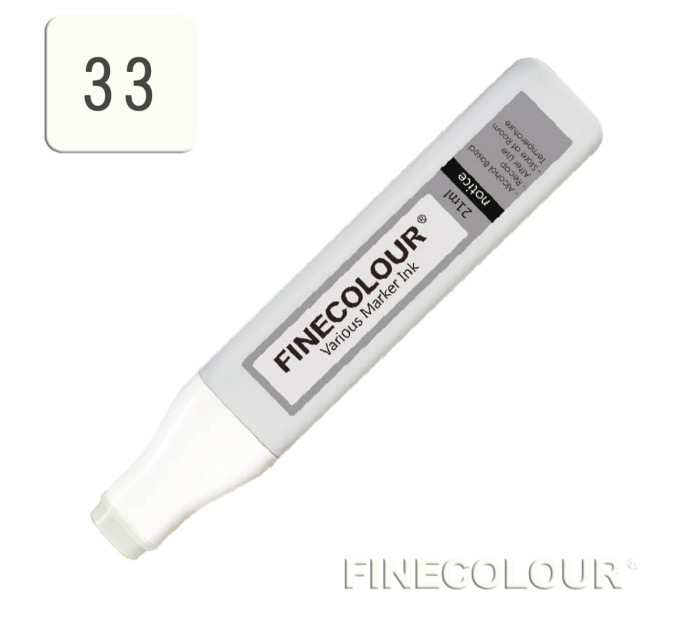 Заправка для маркеров Finecolour Refill Ink 033 белая лилия YG33