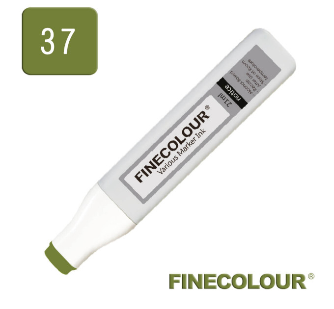 Заправка для маркера Finecolour Refill Ink 037 глибокий оливково-зелений YG37