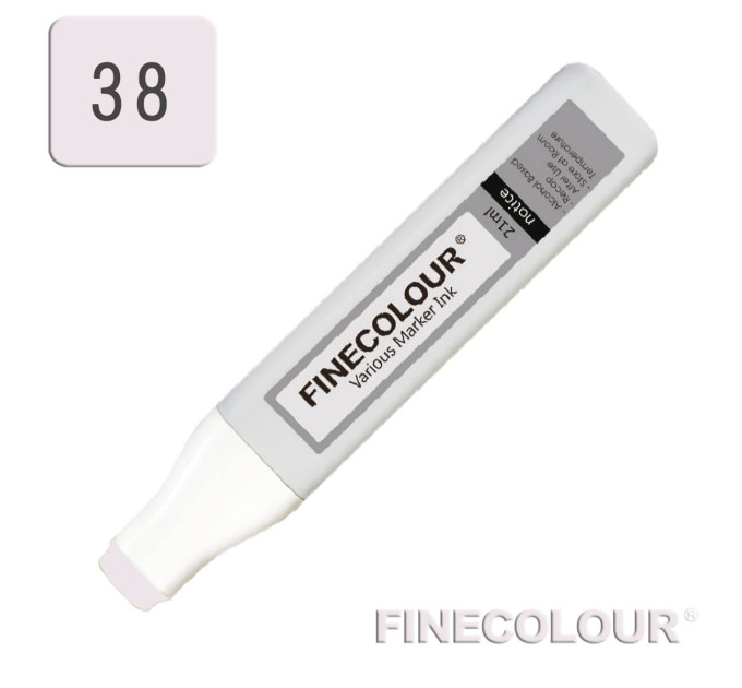 Заправка для маркеров Finecolour Refill Ink 038 пурпурно-серый №4 PG38