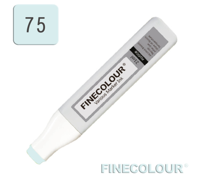 Заправка для маркеров Finecolour Refill Ink 075 холодная мята BG75