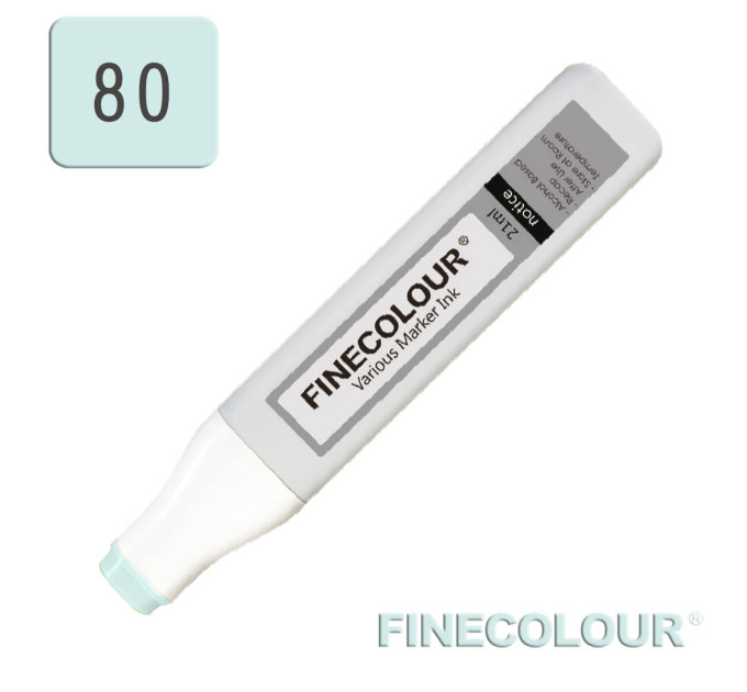 Заправка для маркеров Finecolour Refill Ink 080 зеленый горизонт G80