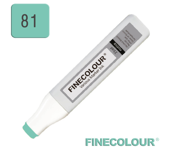 Заправка для маркеров Finecolour Refill Ink 081 малахит G81