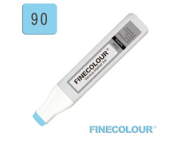 Заправка для маркеров Finecolour Refill Ink 090 голубая лагуна BG90
