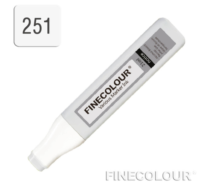 Заправка для маркеров Finecolour Refill Ink 251 серый тонер №1 TG251
