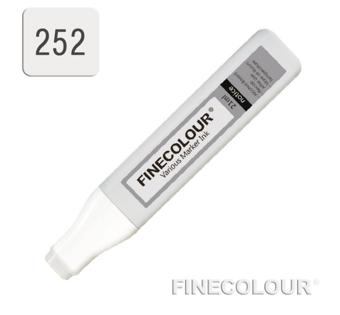 Заправка для маркеров Finecolour Refill Ink 252 серый тонер №2 TG252