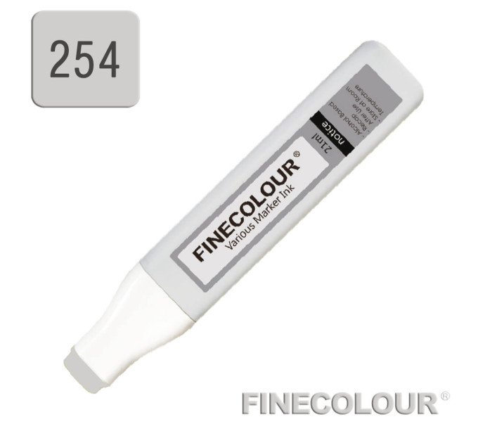 Заправка для маркеров Finecolour Refill Ink 254 серый тонер №4 TG254