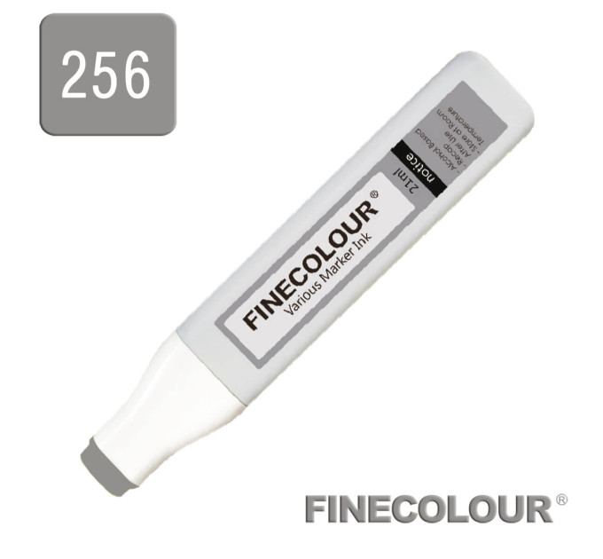 Заправка для маркеров Finecolour Refill Ink 256 серый тонер №7 TG256